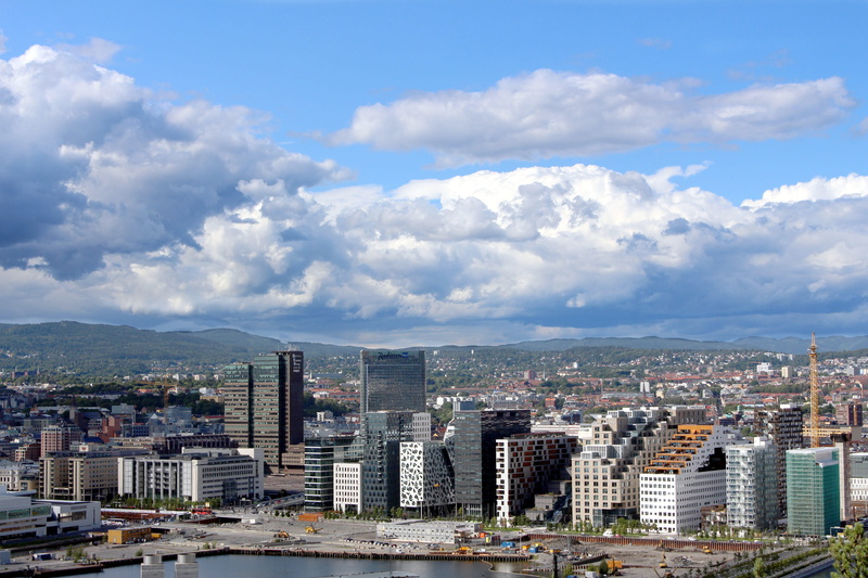bjørvika, office building exterior, urban skyline, nature, residential district, building exterior, travel, Oslo, Norway, built structure, barcode, visitoslo