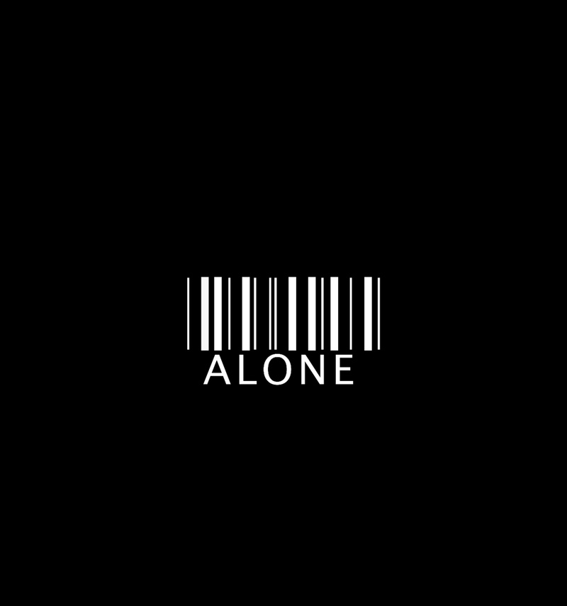 2K, life, loneliness, inscription, bar code
