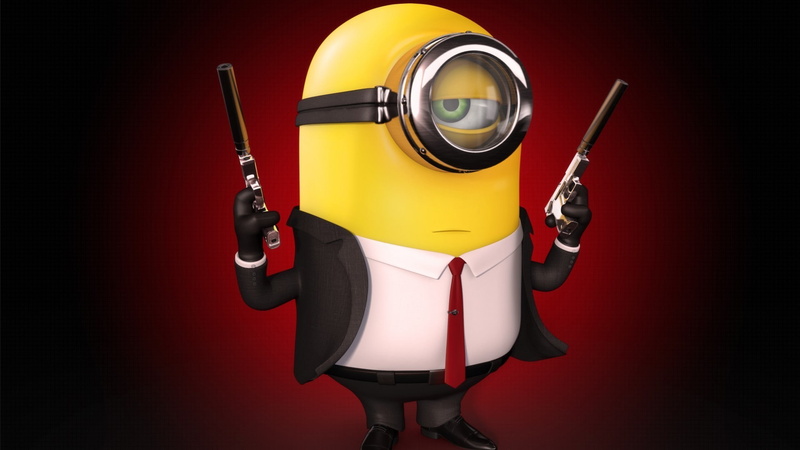 movies, minions, 1080P, Despicable Me, Hitman, animated movies