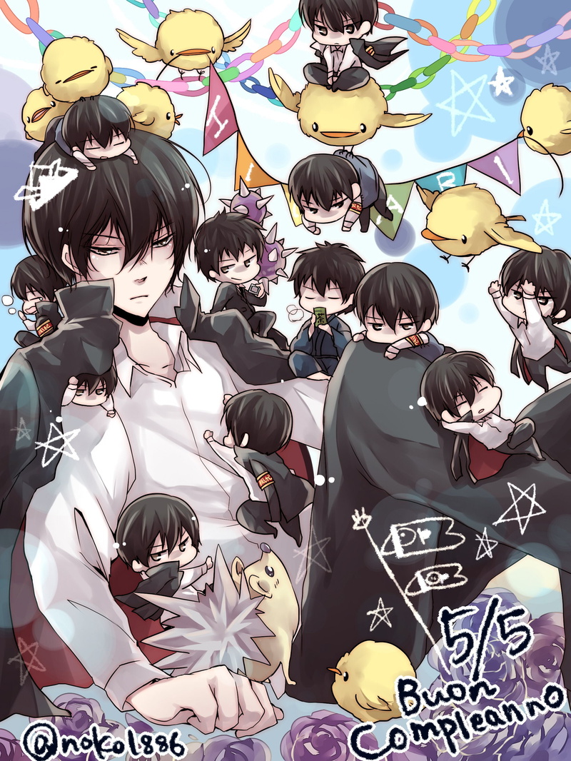 (khr), hibird, hibari, hedgehog, 2K, kyoya, hitman, katekyo, reborn!, roll