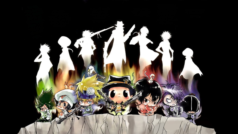 Anime, 1080P, Katekyō Hitman Reborn!, several, animated, character