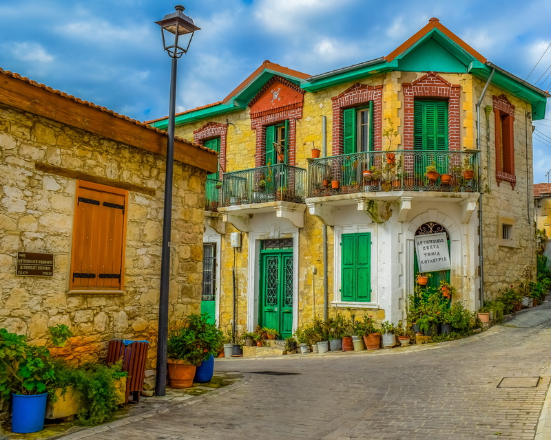 no people, entrance, house, lighting equipment, arsos, vintage, neoclassic, footpath, facade, traditional, lamp, potted plant, architecture, residential district