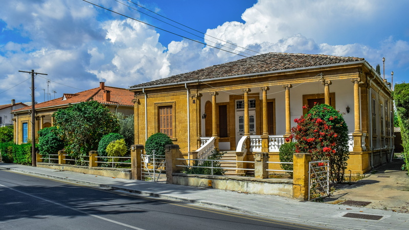 facade, home, transportation, cloud - sky, building exterior, 5K, plant, residential district, flowering plant, building, road, tree, residence, exterior