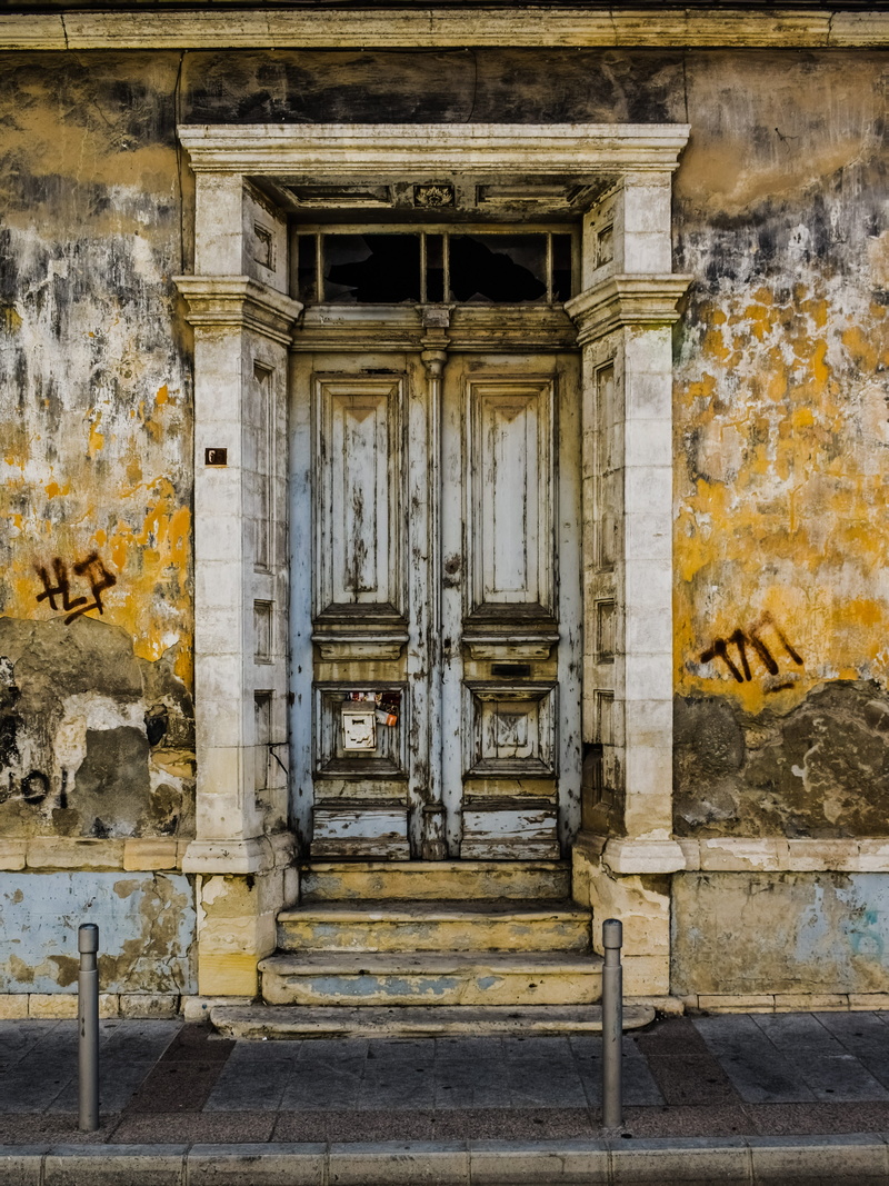 building, limassol, vintage, history, built structure, damaged, weathered, old house, architecture, wooden, no people, street, staircase, wall - building feature
