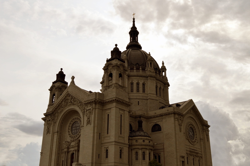 worshipping, christian, place, belief, catholic, worship, the past, landmark, old, architecture, monument, low angle view, emmanuel louis masqueray, built structure