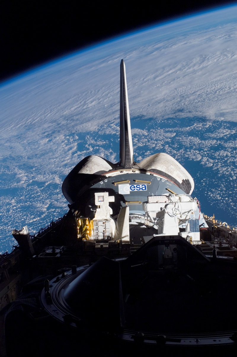 2K, Space Shuttle Atlantis, NASA Marshall Space Flight Center, space station, STS-122, NASA, Columbus module, space