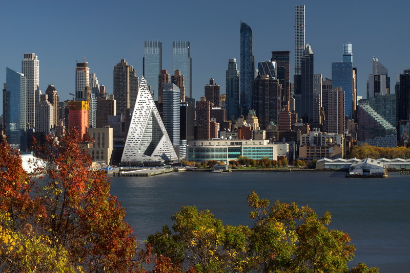 building, 1080P, New York City, architecture, water, trees, cityscape, USA, Nic Lehoux, skyscraper, render