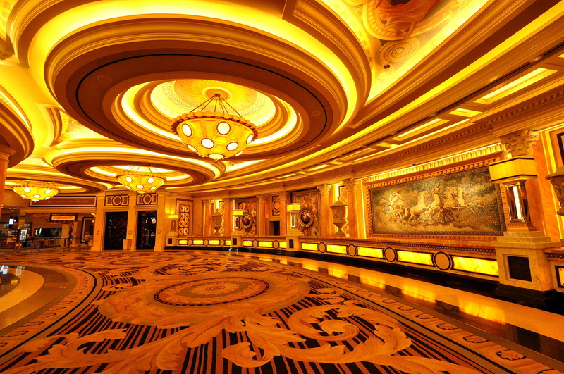 hall, Las Vegas, 1080P, casino, chandelier, USA