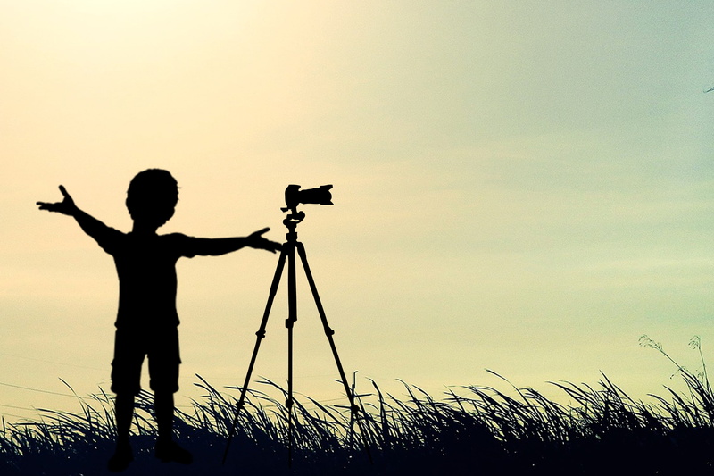 technology, men, standing, tripod, kenya, photographer, digital, movie, leisure activity, land, recording, boy, real people, occupation, children, filming