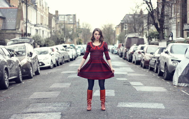 full length, women, mode of transportation, outdoors, fashion, city, Imogen Dyer, transportation, clothing, 1080P, adult, standing, beautiful woman, hairstyle
