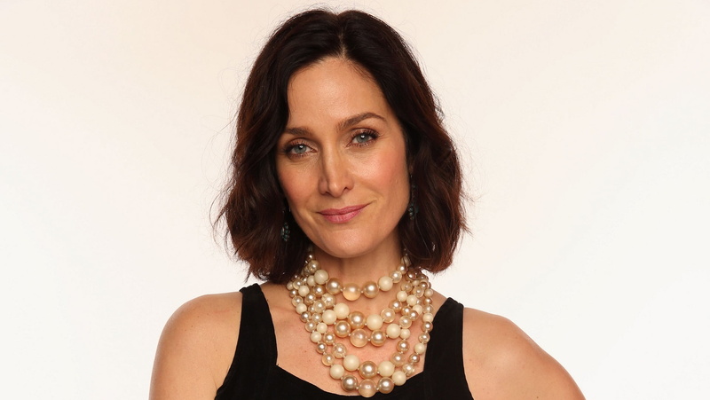 Woman, 1080P, Girl, Blue Eyes, Carrie-Anne Moss, Actresses, Brunette, Actress