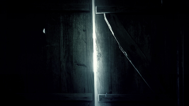 night, building, entrance, sunlight, door, transportation, 4K, wood, wooden surface, copy space, absence, road, built structure, no people, dark background