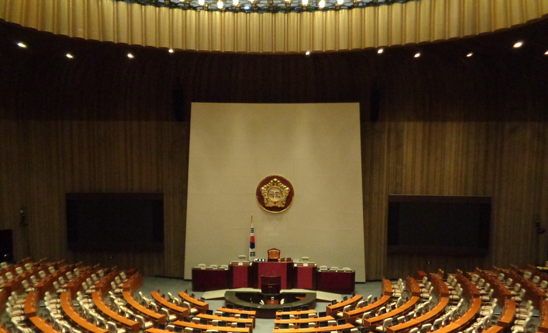 Yeouido, houses of parliament, Politics, illuminated, korea national assembly, indoors, no people, chair, preparation, performing arts event, authority