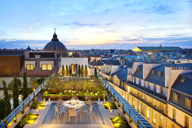 Paris, hotel, twilight, cafe, Royal Mandarin Suite, 4K, afternoon