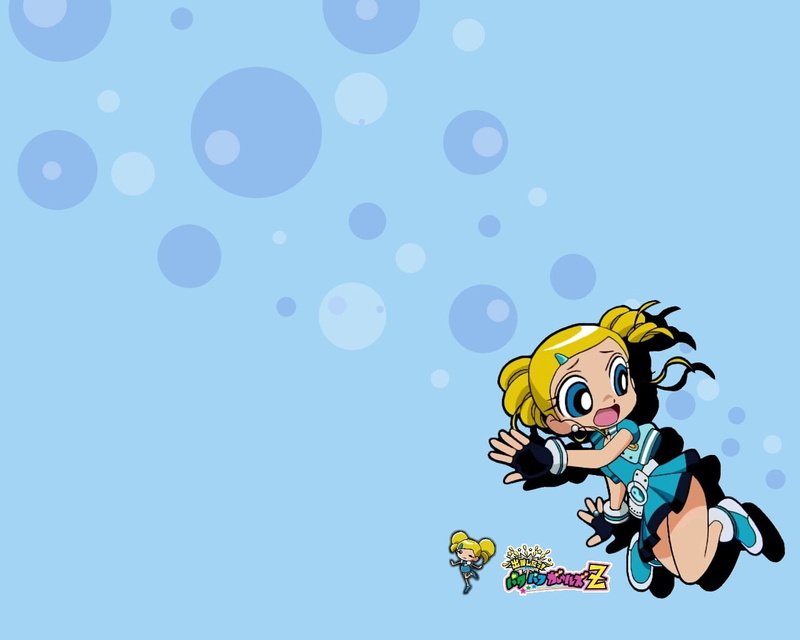 blue, powerpuff, 720P, girls, leisure activity, bubbles, girl, z, sky, men, adult, movement, lifestyles, child, colored background, outdoors, flying, nature