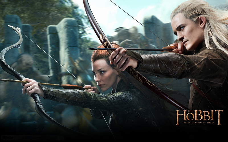 bloom, movies, orlando, hd, arrow, bow, lilly, the, hobbit, 1080P, evangeline