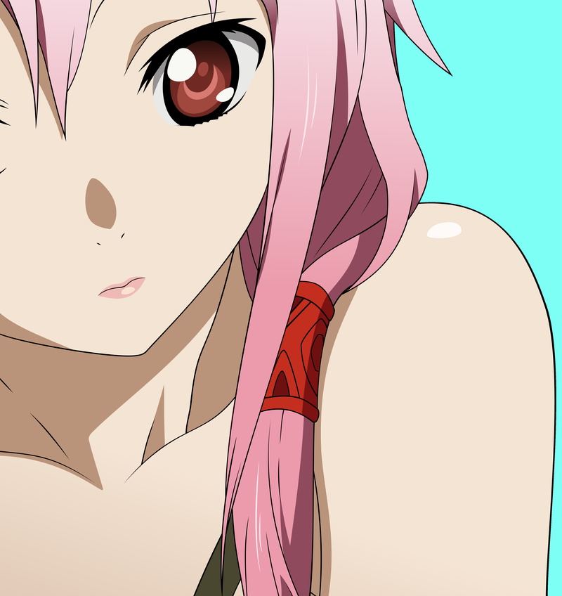 Inori Yuzuriha, lifestyles, nature, emotion, outdoors, 4K, Yuzuriha Inori, fashion, clothing, adult, portrait, people, Guilty Crown, pink color, beauty