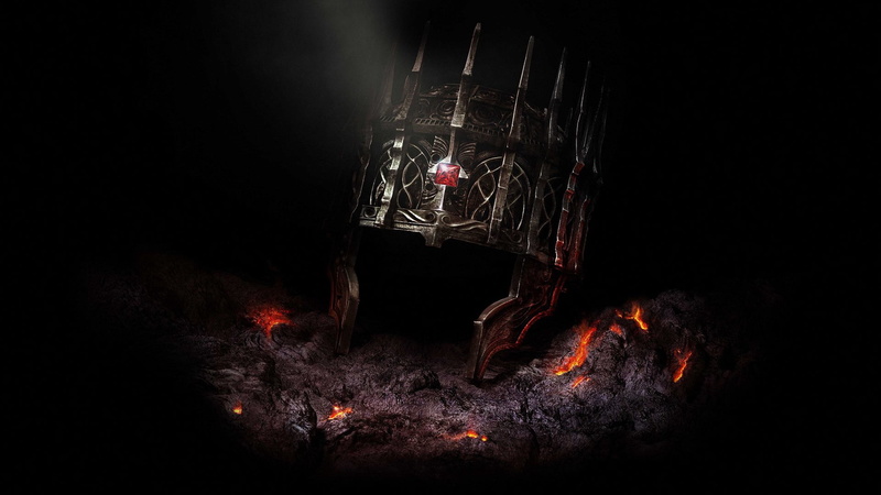dark souls, burning, inferno, impact, hell, aggression, destruction, red, nature, crown of the old iron king, illustration, flame, danger, spooky, glowing