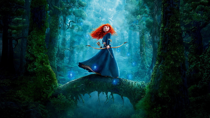 1080P, merida, princess, brave