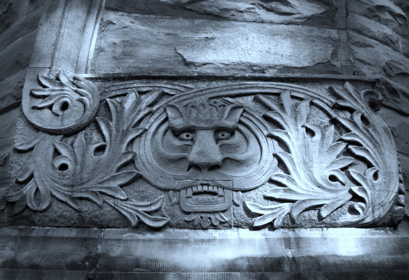 statue, style, carving, chimera, wall - building feature, photo, decoration, gray, gothic, fear, art and craft, evil, art, human representation, wall, no people