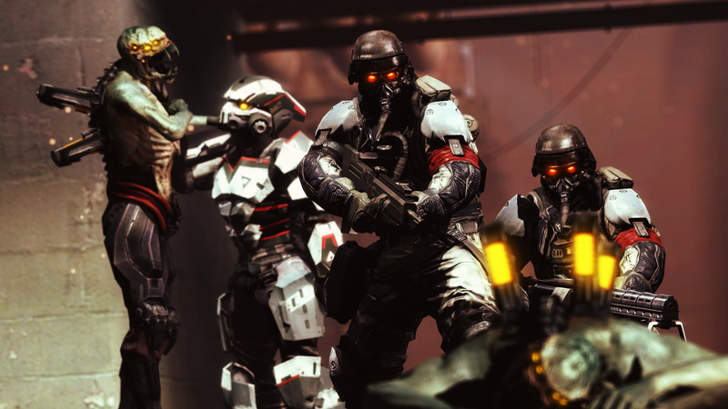 Hybrid, 1080P, the game, Killzone, helmet, aliens, fiction, Killzone: Shadow Fall, soldiers, Resistance, chimera