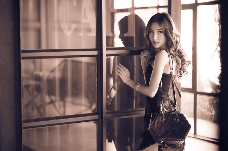 Thailand model, Atita Wittayakajohndet, 1080P, Ohly, model, sepia, Asian