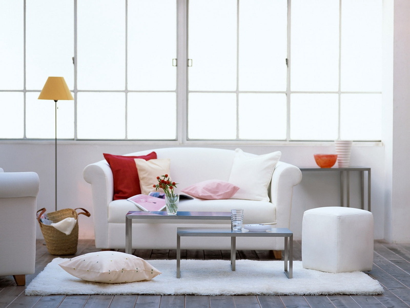 interior, modern, decoration, lighting equipment, residential District, comfortable, coffee table, absence, white color, house, architecture, chair, furniture