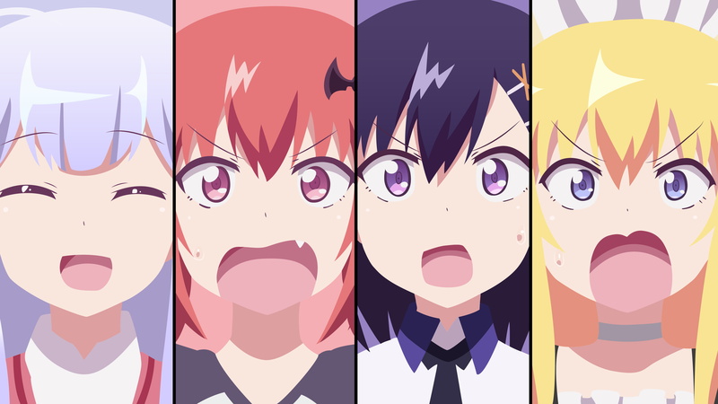 Vignette Tsukinose April, Raphiel Ainsworth Shiraha, Gabriel White Tenma, Vignette April Tsukinose, Satanichia McDowell Kurumizawa, Gabriel Dropout, 4K