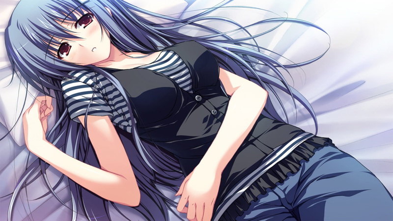 adult, representation, young adult, front view, clothing, emotion, 1080P, hairstyle, day, Kanzaki Moe, anime, lifestyles, fashion, midsection, anime girls