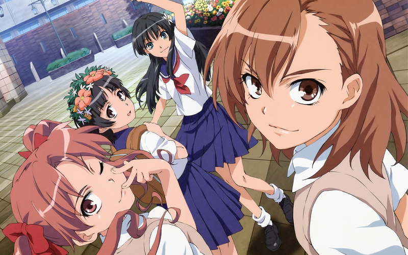 koganei, shirai, saten, index, misaka, railgun, mikoto, 1080P, kazari, kuroko, kagaku, aru, chosuke, majutsu, ruiko, seifuku, uiharu