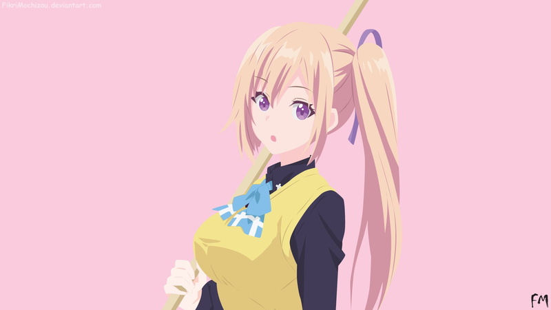 indoors, hair, beautiful woman, beauty, Musaigen no Phantom World, colored background, standing, 1080P, fashion, lifestyles, young adult, front view, young women