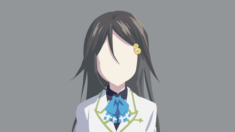 nature, art and craft, black color, cut out, craft, indoors, people, flower, copy space, paper, 1080P, purple, Izumi Reina, Musaigen no Phantom World