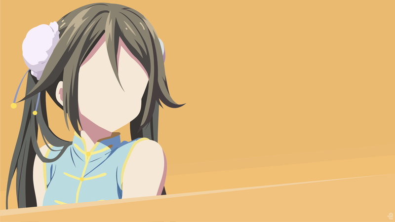 Izumi Reina, depression - sadness, colored background, studio shot, Musaigen no Phantom World, multi colored, creativity, copy space, people, women, yellow