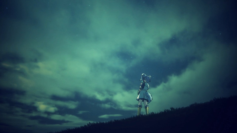 1080P, cloud - sky, non-urban scene, environment, meteorology, Kumamakura Kurumi, dusk, tranquil scene, tranquility, landscape, nature, Musaigen no Phantom World