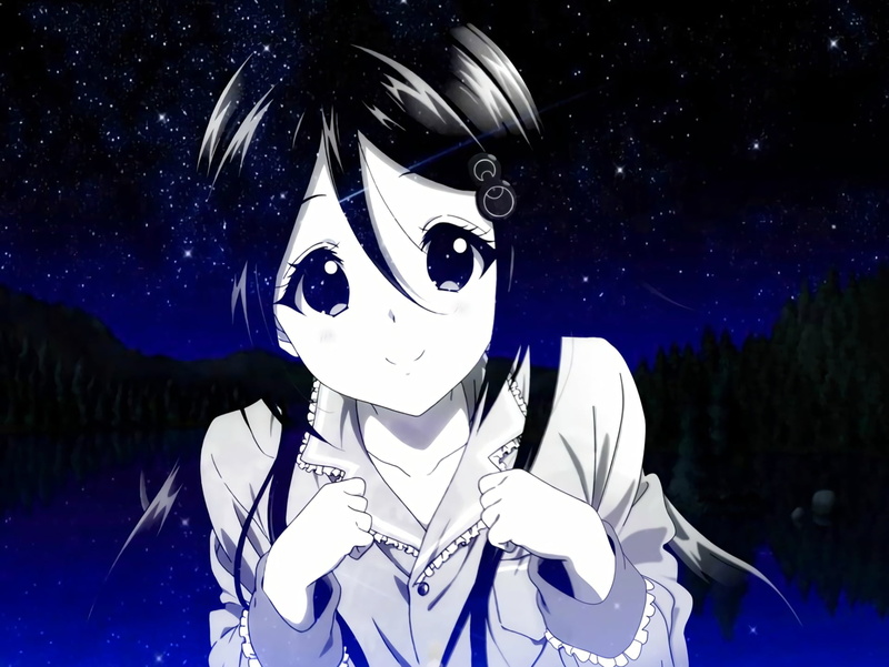 blue, Myriad Colors Phantom World, lifestyles, mask, leisure activity, one person, plant, Reina Izumi, tree, mask - disguise, standing, 1080P, obscured face