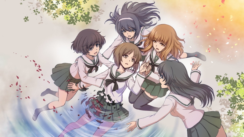 Yukari Akiyama, Mako Reizei, Miho Nishizumi, Girls und Panzer, 1080P, Hana Isuzu, Anime, Saori Takebe