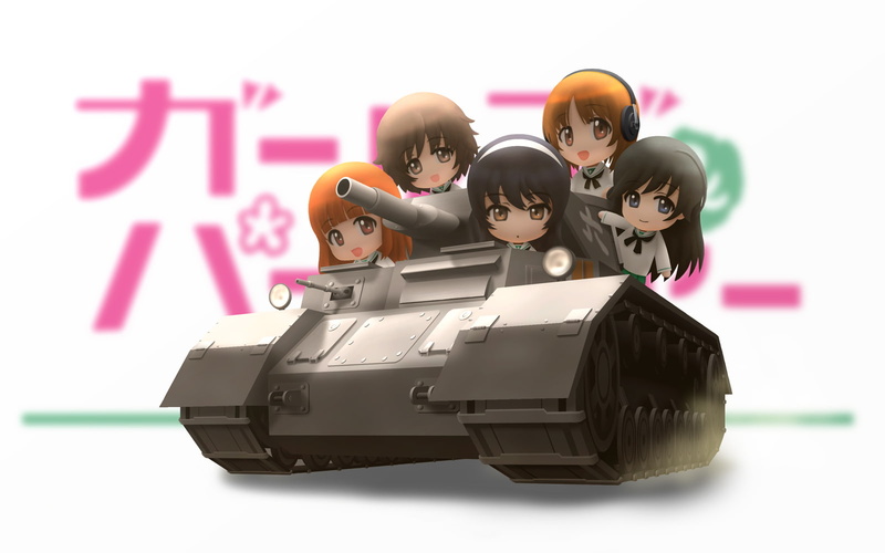 720P, isuzu, girls, reizei, miho, hana, saori, panzer, mako, und, nishizumi, siraha, akiyama, chibi, yukari, takebe