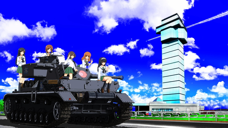 nishizumi, und, hana, panzer, girls, miho, mako, reizei, saori, seifuku, akiyama, 4K, suzukishi, yukari, isuzu, takebe