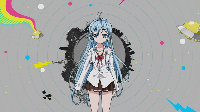 anime girls, decoration, anime, blue, 1080P, leisure activity, representation, pattern, indoors, shape, multi colored, Touwa Erio, day, craft, long hair