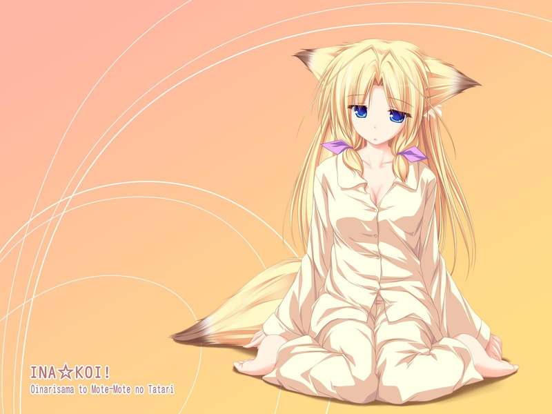 female likeness, copy space, blond hair, women, fashion, colored background, Ears, hair, close-up, Girl, Pajamas, representation, people, toy, Inakoi kamishiro mutsuki