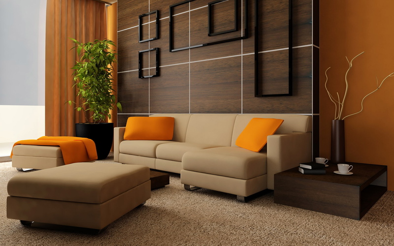 house, living rooms, couch, plants, pillow, photography, 1080P
