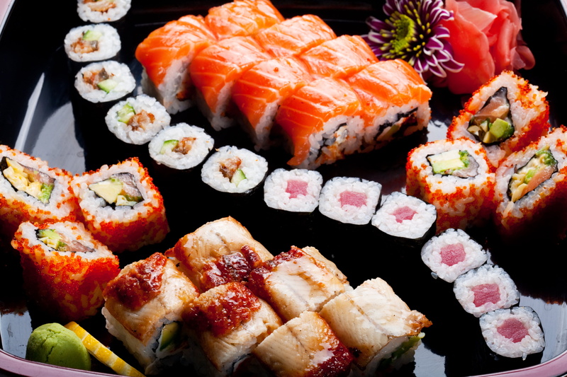 rolls, rice, wasabi Sauce, appetizer, Japanese cuisine, decorations, cultures, seaweed, dinner, red, japan, healthy Eating, snack, slice, rice - Food Staple