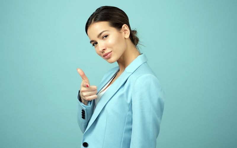 colored background, photo, looking at camera, standing, turquoise colored, young adult, beautiful woman, adult, studio shot, green background, women, confidence