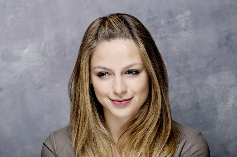 studio shot, headshot, looking at camera, beauty, Melissa Benoist, smiling, young women, one person, happiness, blond hair, beautiful woman, hair, women