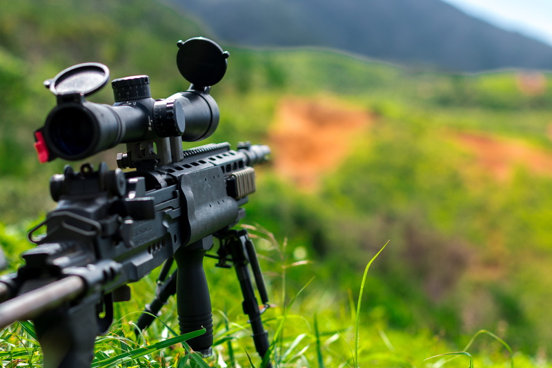 communication, tripod, third, nature, photo, filming, sniper, m14, automatic firearm, military, grass, ebr, film industry, environment, leopold, equipment