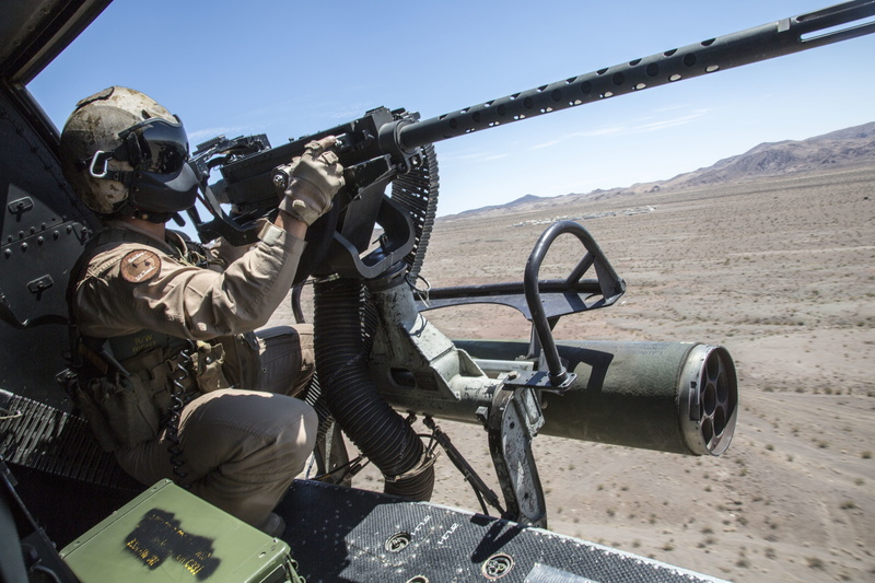 weapon, cannon, marines aviation, uh-1y huey, marines, protection, transportation, headwear, day, gun, security, war, sky, aggression, uniform, military