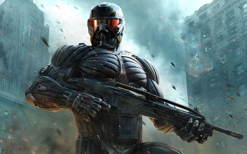 future, costume, robot, crysis, game, gunner, 1080P, action