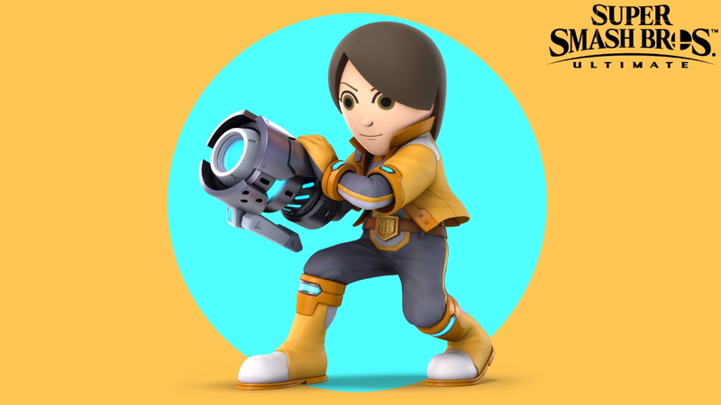 Video Game, Mii Gunner, 1080P, Super Smash Bros. Ultimate