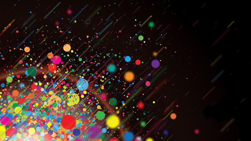 photographic Effects, full frame, black Color, decoration, close-up, no people, pattern, shiny, futuristic, lighting Equipment, blue, multi Colored, abundance
