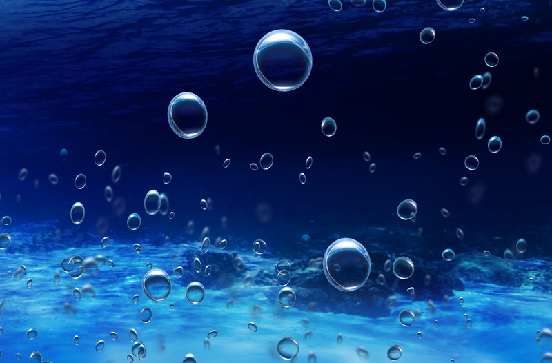 pattern, shape, transparent, nature, 4K, texture, sea, background, blue, water, abstract, aquatic, sphere, purity, backgrounds, outdoors, motion, circle